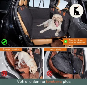 protection pour la sécurité du chien en voiture