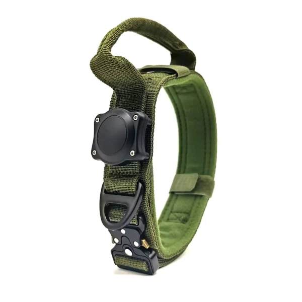 Collier pour chien tactique avec support AirTag, durable et sécurisé – Image 8