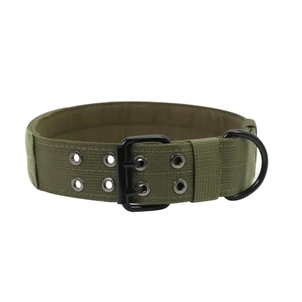 Collier large militaire avec poignée pour chiens – robuste et ajustable pour un meilleur contrôle – Image 11