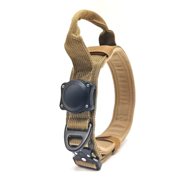 Collier pour chien tactique avec support AirTag, durable et sécurisé – Image 9