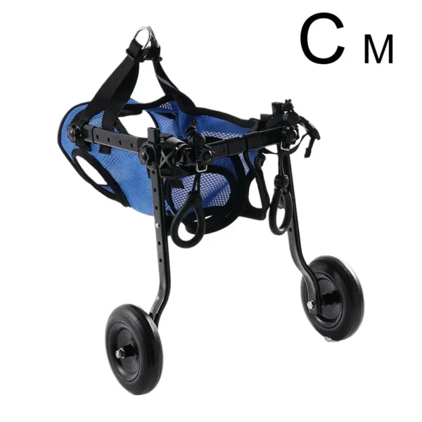 Chariot pour chien de petite taille handicapé des pattes arrières - aide à la mobilité et au confort – Image 9