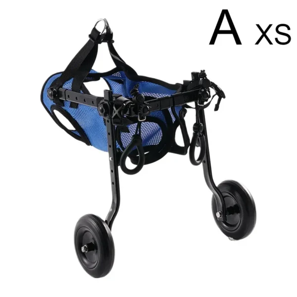 Chariot pour chien de petite taille handicapé des pattes arrières - aide à la mobilité et au confort – Image 7