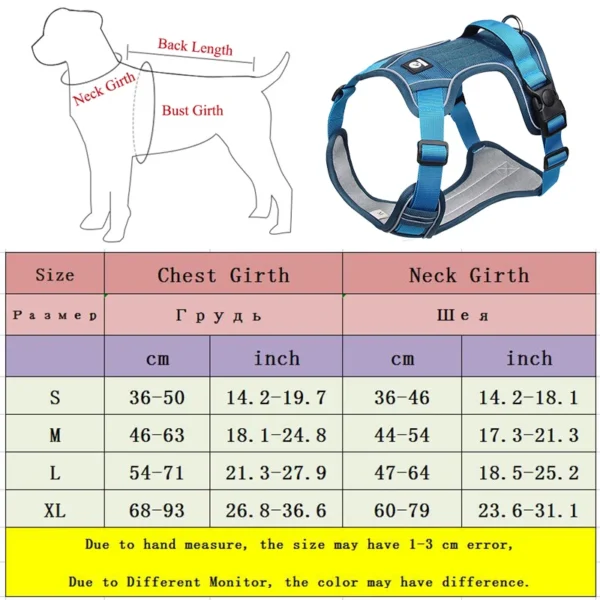 Harnais en Y pour chien qui tire, confortable et sécurisé – Image 6